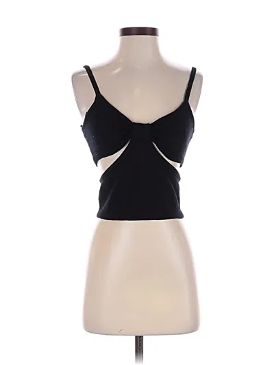 Vrg Grl Sleeveless Top Black Sweetheart Neckline Tops