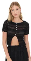 Vrg Grl Sofia Top Black
