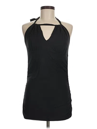 Pre-owned Vs Bra Tops Sleeveless Blouse In Black