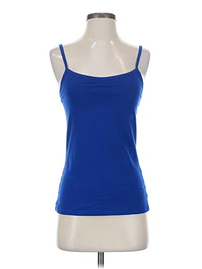 Pre-owned Vs Bra Tops Tank Top Blue Strapless Neckline Tops