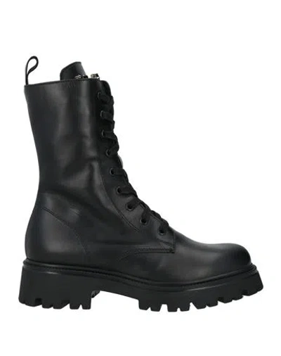 Vsl Woman Ankle Boots Black Size 6 Calfskin