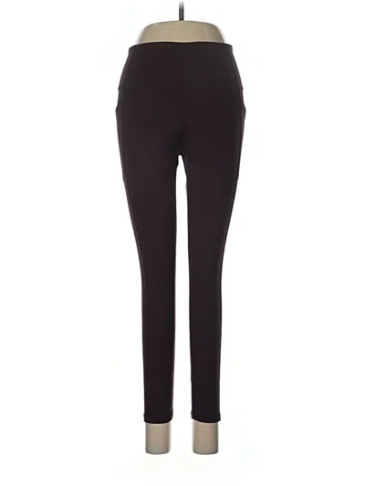 Pre-owned Vsx Sport Active Pants In Burgundy