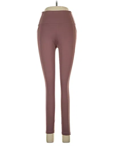 Pre-owned Vsx Sport Active Pants In Burgundy