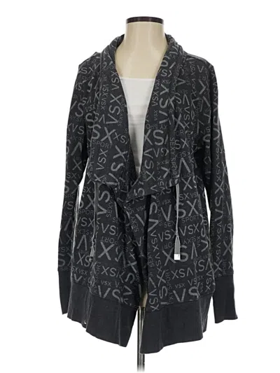 Pre-owned Vsx Sport Cardigan Sweater In Black