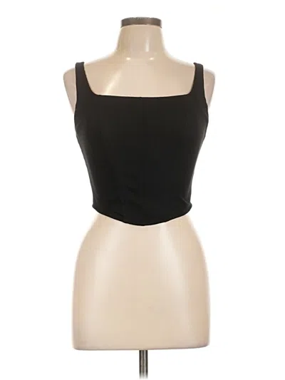 Pre-owned Vsx Sport Sleeveless Top Black Strapless Neckline Tops
