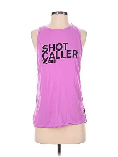 Pre-owned Vsx Sport Sleeveless T-shirt In Purple