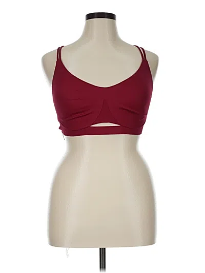 Pre-owned Vsx Sport Sports Bra In Burgundy