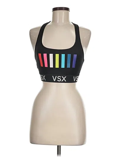Pre-owned Vsx Sport Tank Top Black Halter Neckline Tops