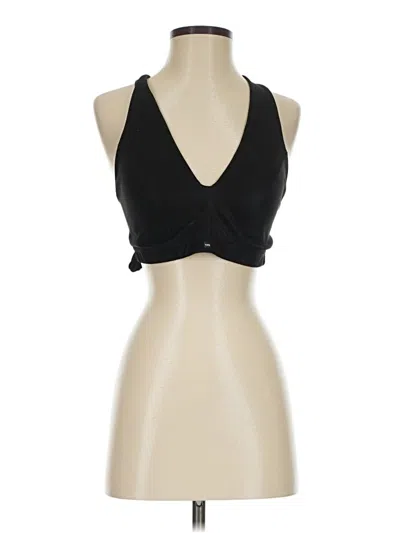 Pre-owned Vsx Sport Tank Top Black Halter Neckline Tops