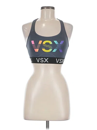 Pre-owned Vsx Sport Tank Top Black Halter Neckline Tops