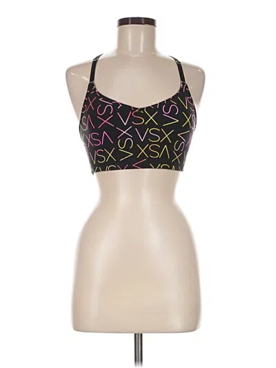 Pre-owned Vsx Sport Tank Top Black Halter Neckline Tops