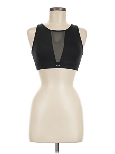 Pre-owned Vsx Sport Tank Top Black Halter Neckline Tops