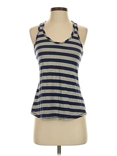 Pre-owned Vsx Sport Tank Top Blue Halter Neckline Tops