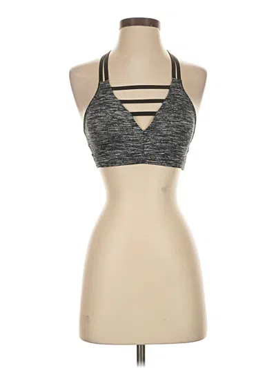 Pre-owned Vsx Sport Tank Top Gray Halter Neckline Tops
