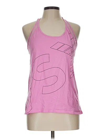 Pre-owned Vsx Sport Tank Top Pink Halter Neckline Tops