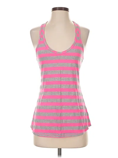Pre-owned Vsx Sport Tank Top Pink Halter Neckline Tops