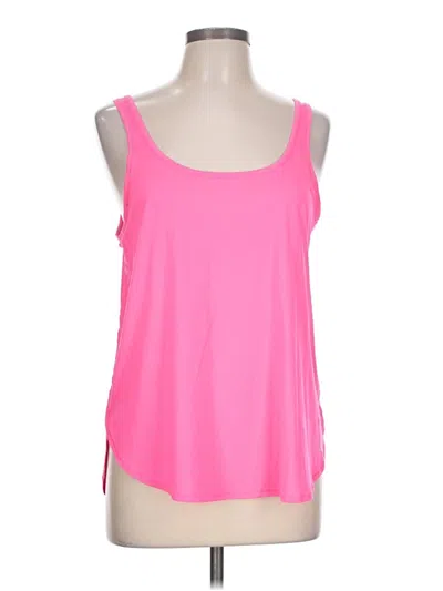 Pre-owned Vsx Sport Tank Top Pink Halter Neckline Tops