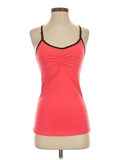 Pre-owned Vsx Sport Tank Top Red Halter Neckline Tops