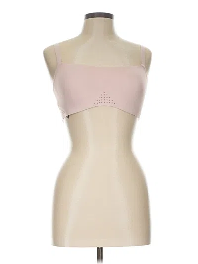 Pre-owned Vsx Sport Tank Top Tan Strapless Neckline Tops