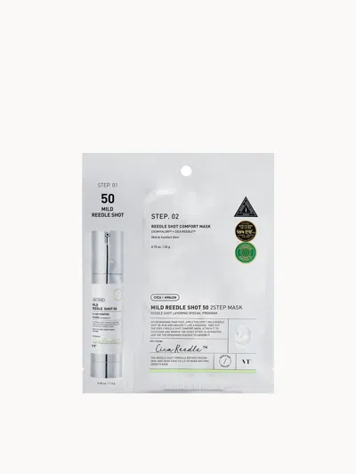 Vt Cosmetics Mild Reedle Shot 50 2-step Mask 1ea (eu Package)