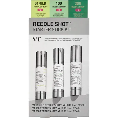 Vt Cosmetics Reedle Shot Starter Stick Kit In Silver