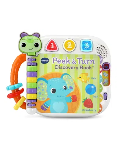 Vtech Kids' Baby Peek And Turn Discovery Book In Multi