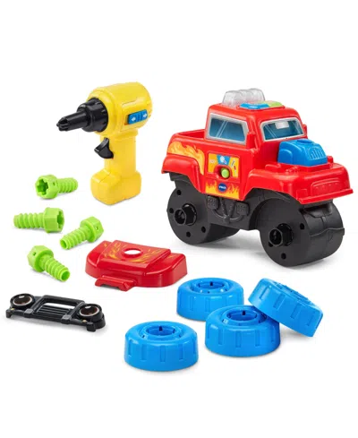 Vtech Drill And Learn Monster Truck Toy In Transparent