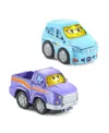 Vtech Go Smart Wheels Family Adventure 2-pack Tough Truck, Family Car In No Color
