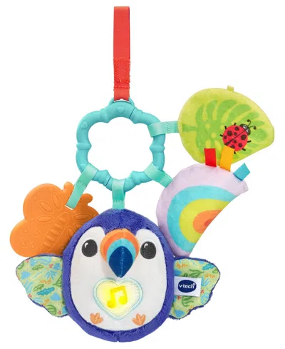 Vtech Infant Take-along Toucan Light-up Teether Hanging Plush Toy, Ages 0+ In No Color