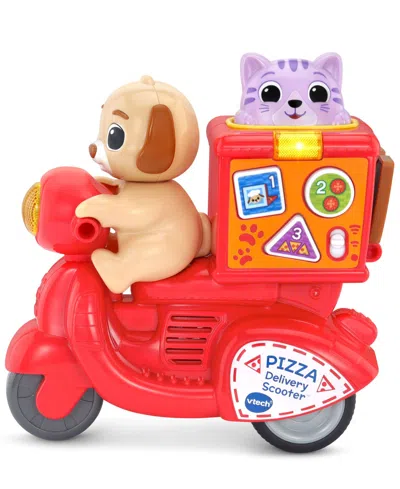 Vtech Press & Roll Pizza Scooter Numbers, Shapes & Colors Learning Toy, Ages 12 Months+ In No Color