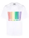 VTMNTS BARCODE-PRINT CREW-NECK T-SHIRT