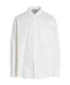 Vtmnts 'shirt Striped Collar Buttoned Pocket Front' In White