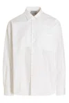 Vtmnts 'shirt Striped Collar Buttoned Pocket Front'