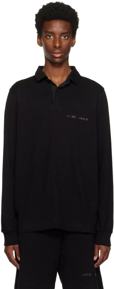 Vtmnts Black Bonded Polo