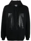 Vtmnts Logo Pullover Hoodie In Black