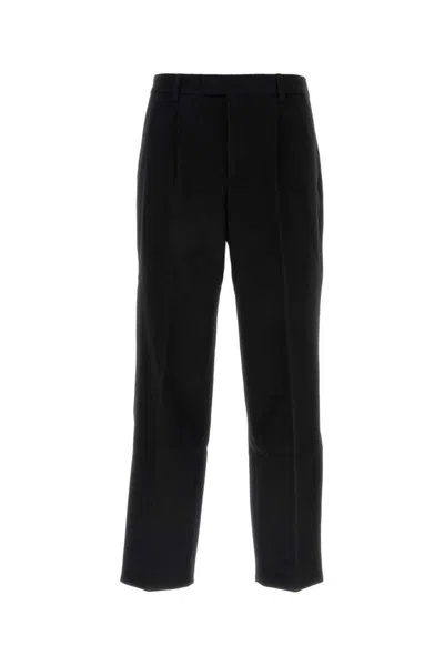 VTMNTS BLACK FELT PANT