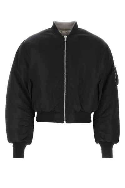 VTMNTS VTMNTS BLACK NYLON PADDED BOMBER JACKET