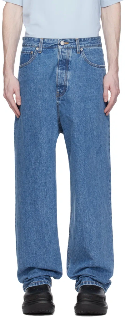 Vtmnts Blue Baggy Jeans