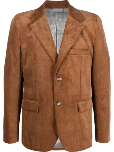 VTMNTS BROWN CORDURY TAILORED BLAZER