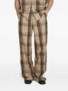 Vtmnts Wide-legged Casual Pants In Pattern