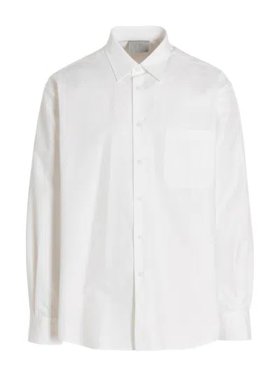 Vtmnts Cotton Shirt In White
