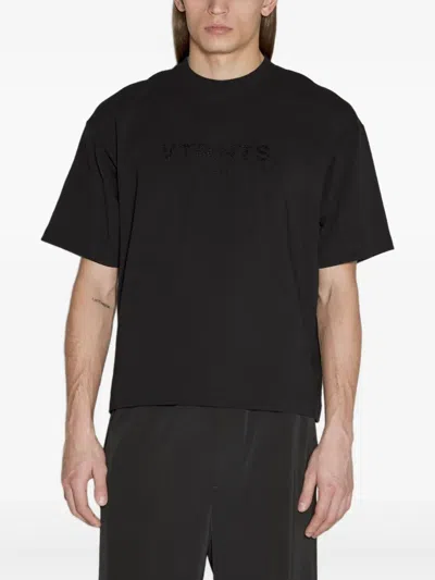 Vtmnts Crew-neck T-shirt In Black