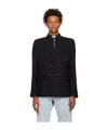 Vtmnts Double-breasted Suit Jacket In Black
