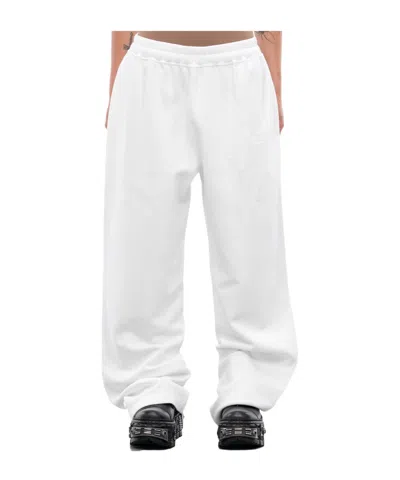 Vtmnts Elastic Waist Sweatpants In White