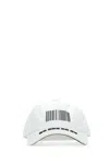 Vtmnts White Canvas Baseball Cap In White