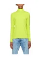 Vtmnts Yellow Barcode Turtleneck In Yellow