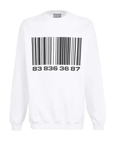 Vtmnts Logo Sweater In White