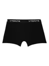 Vtmnts Logo-waistband Boxers In Black