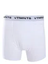 Vtmnts Logo-waistband Boxers In White