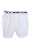 Vtmnts Logo-waistband Boxers In White